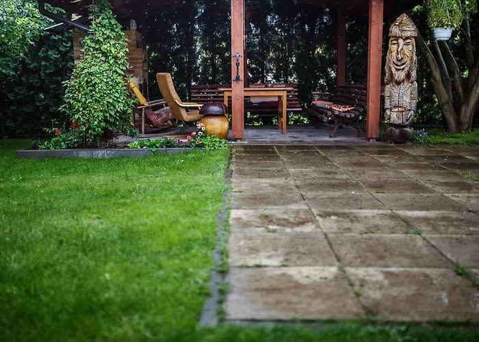 Quarto em Acomodações Particulares Namelis Prie Magnolijos *